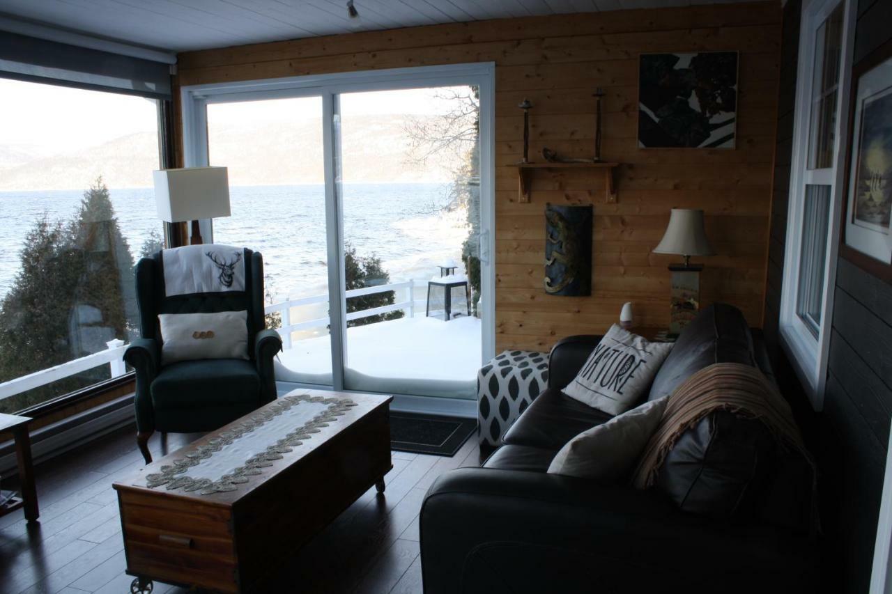 Chalet La Caille Villa LʼAnse-Saint-Jean Eksteriør billede
